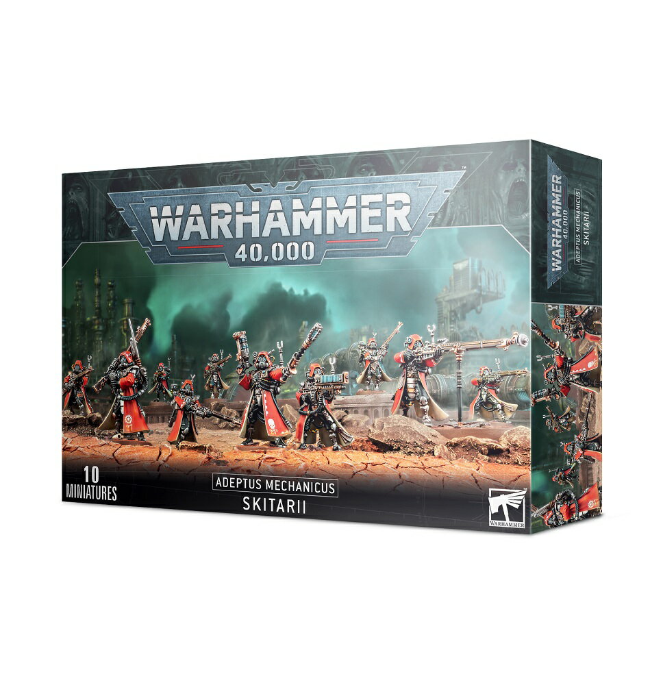  新品 ミニチュア プラモデル ウォーハンマー WARHAMMER ボードゲーム おもちゃ 玩具 プレゼント WARHAMMER 40000 ADEPTUS MECHANICUS SKITARII アデプタス メカニクス