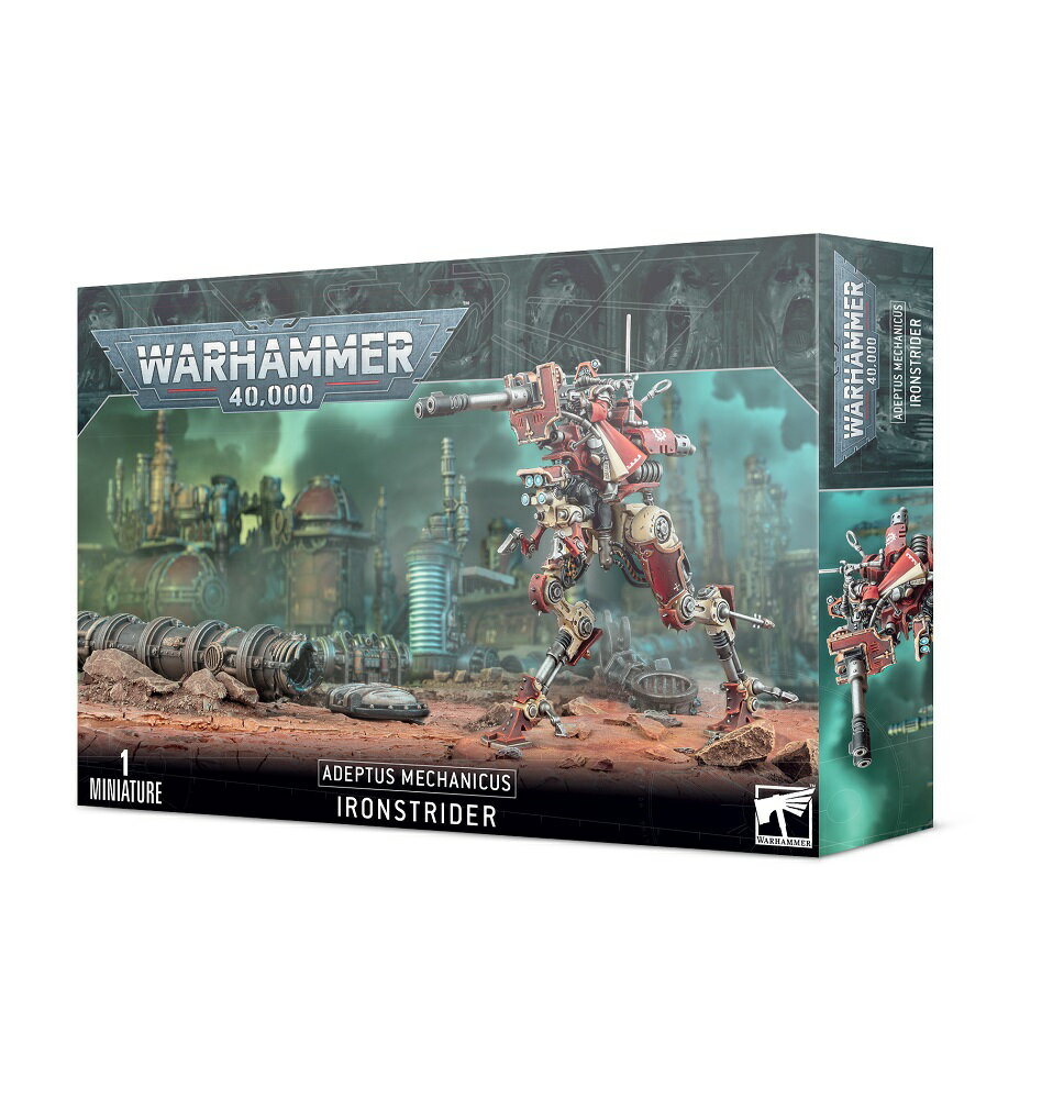  新品 ミニチュア プラモデル ウォーハンマー WARHAMMER ボードゲーム おもちゃ 玩具 プレゼント WARHAMMER 40000 ADEPTUS MECHANICUS IRONSTRIDER アデプタス メカニクス