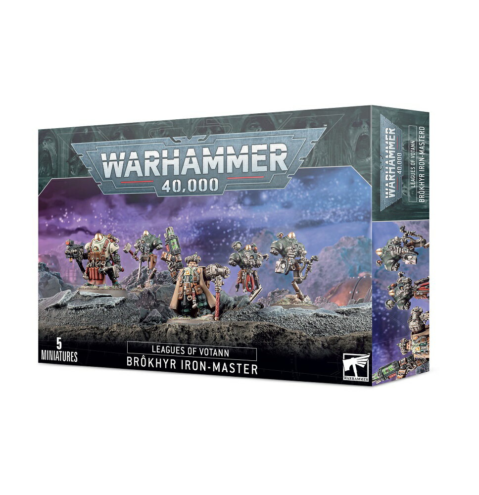 【リーグ・オヴ・ヴォータン：ブロキール・アイアンマスター】 新品 ミニチュア プラモデル ウォーハンマー WARHAMMER ボードゲーム おもちゃ 玩具 プレゼント 40K LEAGUES OF VOTANN BROKHYR IRON-MASTER