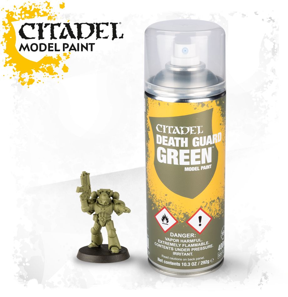 yfXK[hEO[Xv[zVi CITADE COLOUR vf h h  ~j`A H fO {[hQ[ V^f J[ CITADEL DEATH GUARD GREEN SPRAY