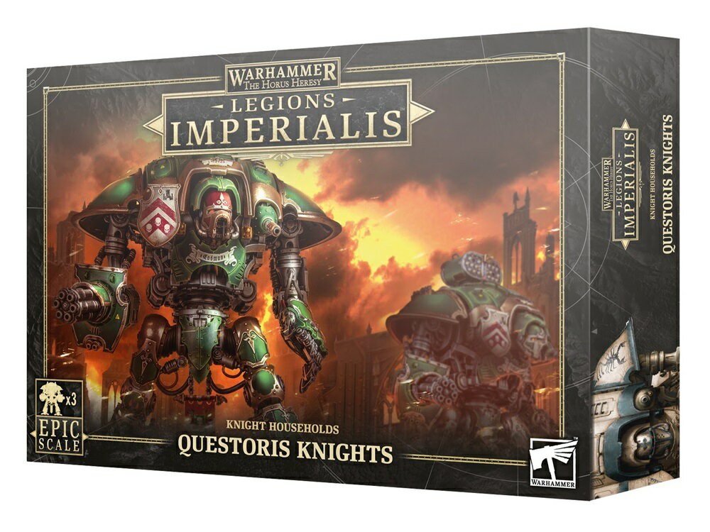 楽天ボードゲームnostalgia 楽天市場店【レギオンズ・インペリアリス：クエストリス・ナイト】 LEGIONS IMPERIALIS: QUESTORIS KNIGHTS新品 ミニチュア プラモデル ウォーハンマー WARHAMMER ボードゲーム おもちゃ 玩具 プレゼント