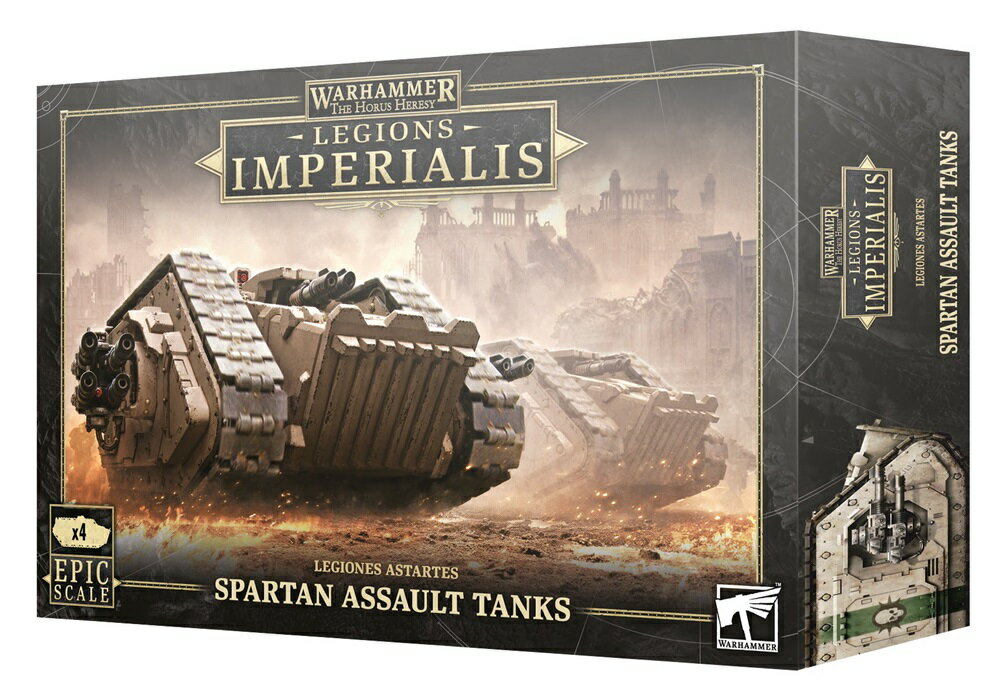 LEGIONS IMPERIALIS: SPARTAN ASSAULT TANKS新品 ミニチュア プラモデル ウォーハンマー WARHAMMER ボードゲーム おもちゃ 玩具 プレゼント