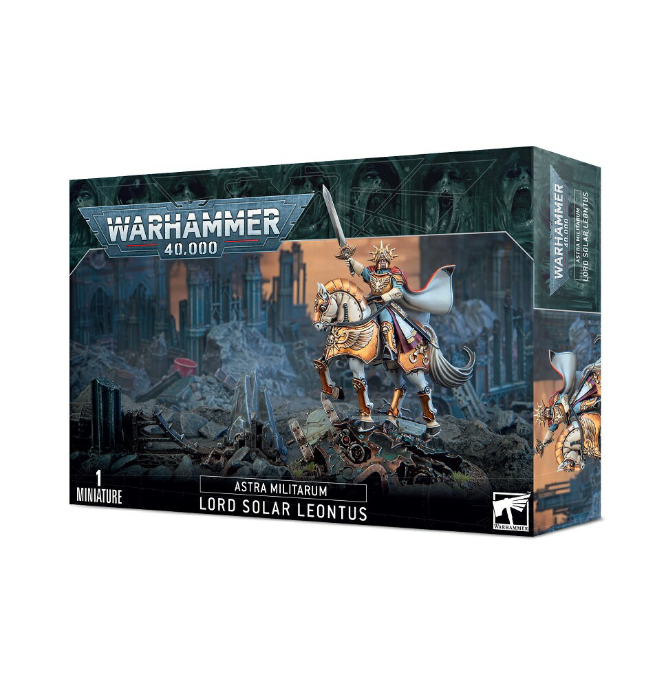 【アストラ・ミリタルム：太陽卿レオントゥス】 新品 ミニチュア プラモデル ウォーハンマー WARHAMMER..