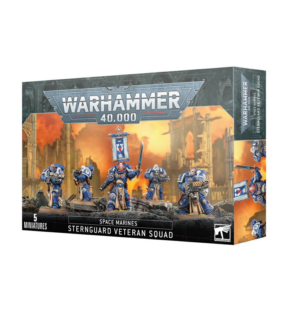  S/MARINES: STERNGUARD VETERAN SQUAD新品 ミニチュア プラモデル ウォーハンマー WARHAMMER ボードゲーム おもちゃ 玩具 プレゼント