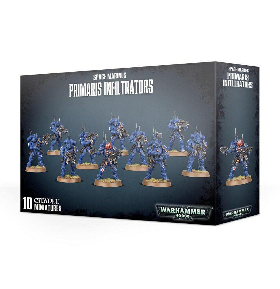  SPACE MARINES PRIMARIS INFILTRATORS新品 ミニチュア プラモデル ウォーハンマー WARHAMMER ボードゲーム おもちゃ 玩具 プレゼント