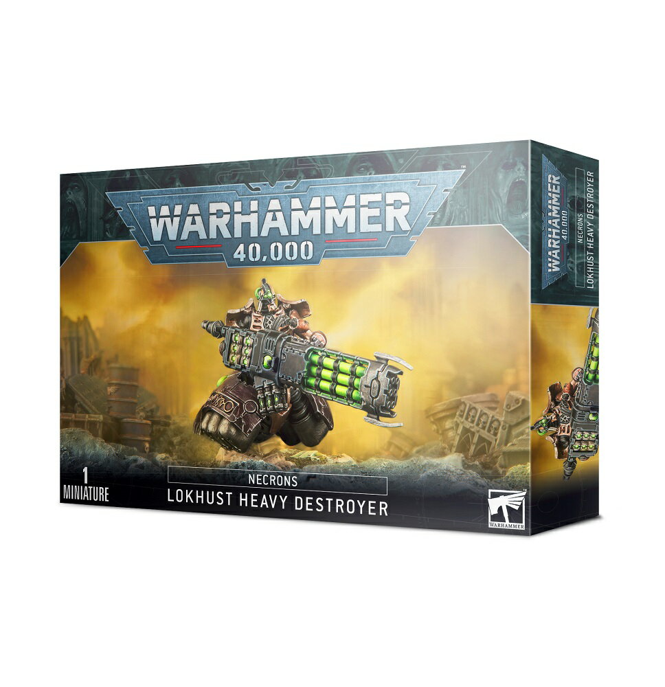  新品 ミニチュア プラモデル ウォーハンマー WARHAMMER ボードゲーム おもちゃ 玩具 プレゼント 40000 40K NECRONS LOKHUSTS HEAVY DESTROYER