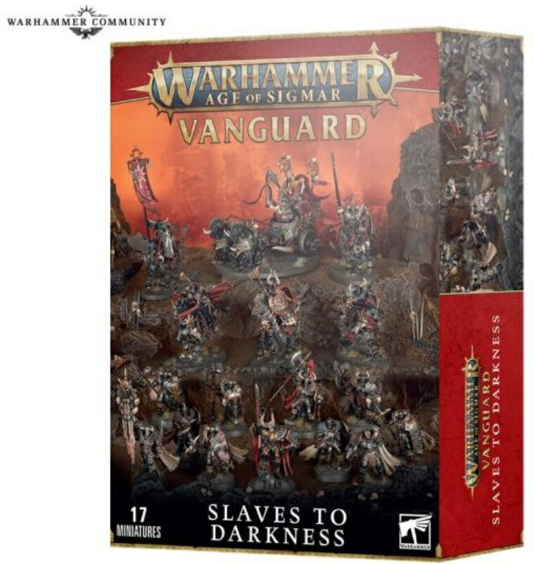  新品 ミニチュア プラモデル ウォーハンマー ボードゲーム おもちゃ 玩具 プレゼント WARHAMMER AGE OF SIGMAR AOS VANGUARD: SLAVES TO DARKNESS