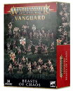  新品 ミニチュア プラモデル ウォーハンマー ボードゲーム おもちゃ 玩具 プレゼント WARHAMMER AGE OF SIGMAR AOS VANGUARD: BEASTS OF CHAOS