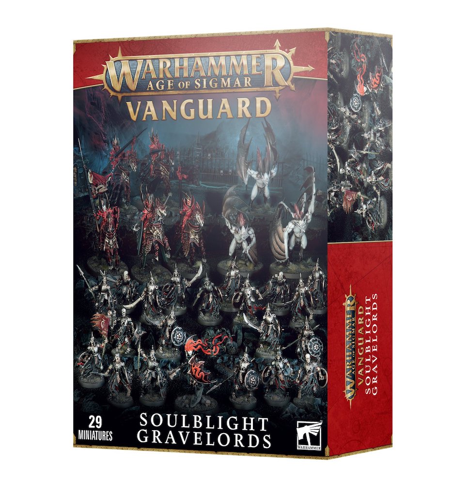 新品 ミニチュア プラモデル ウォーハンマー ボードゲーム おもちゃ 玩具 プレゼント WARHAMMER AGE OF SIGMAR VANGUARD: SOULBLIGHT GRAVELORDS