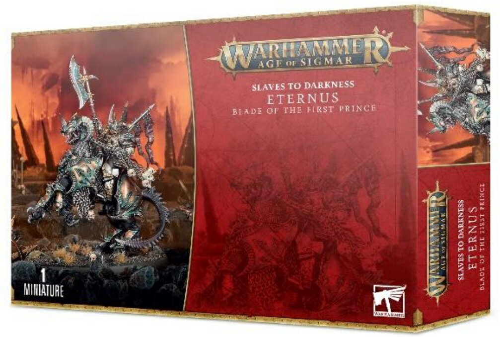  新品 ミニチュア プラモデル ウォーハンマー ボードゲーム おもちゃ 玩具 プレゼント WARHAMMER AGE OF SIGMAR AOS SLAVES TO DARKNESS: ETERNUS BLADE OF THE FIRST PRINCE