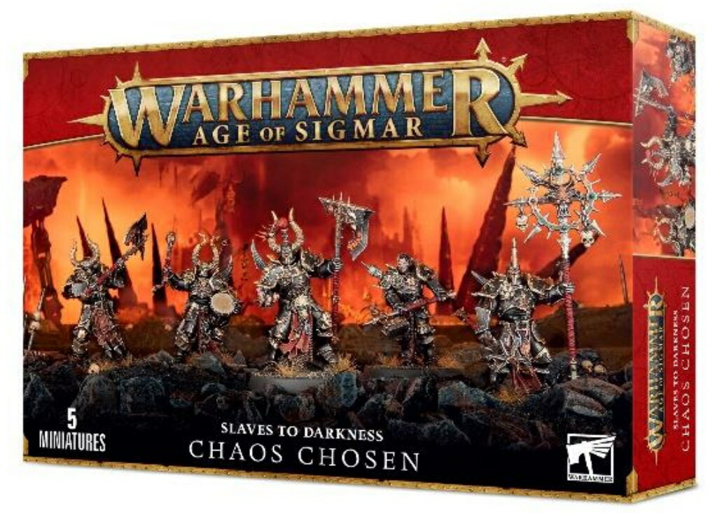  新品 ミニチュア プラモデル ウォーハンマー ボードゲーム おもちゃ 玩具 プレゼント WARHAMMER AGE OF SIGMAR AOS SLAVES TO DARKNESS: CHAOS CHOSEN