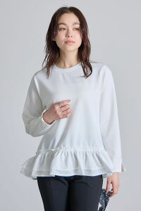 3月26日 午前10:00 新発売裾切替カットプルオーバーレディース チュール アウター シンプル デイリー 大人 ノスタルジア NOSTALGIA