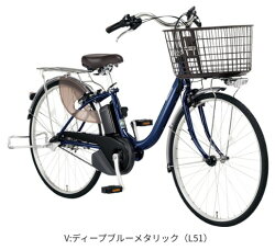 【店頭受取限定】2024年モデルPanasonicパナソニック電動アシスト自転車ビビ・L・押し歩き【BE-FLW631】