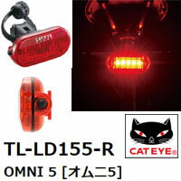 CATEYE(åȥ) TL-LD155-R OMNI 5 5 LEDեƥ饤 ꥢѡڥ饤ȡۡڼž֡