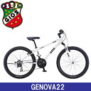 SALE!台数限定 2025年モデルGIOS ジオス GENOVA ジェノア 22inch 22インチ 子供用自転車 MTB