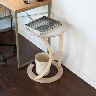 【訳あり】【アウトレット】【新品】当店在庫分/ 円形 サイドテーブル ガラス 円形サイドテーブル オーク コーヒーテーブル カフェテーブル リビング ソファサイ...