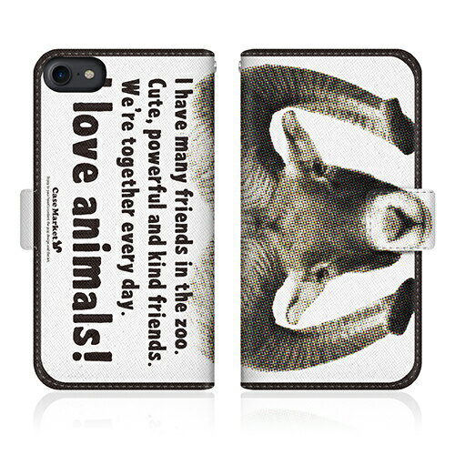 樂天商城 - 【スマホケース／スマホケース手帳型／スマホカバー】全機種対応（iPhone、Android、アンドロイド、Xperia、Galaxy、Arrows、AQUOS）送料無料／動物／動物柄／アニマル／アニマル柄／ムフロン