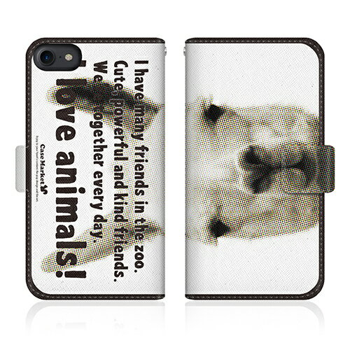 樂天商城 - 【スマホケース／スマホケース手帳型／スマホカバー】全機種対応（iPhone、Android、アンドロイド、Xperia、Galaxy、Arrows、AQUOS）送料無料／動物／動物柄／アニマル／アニマル柄／ラマ