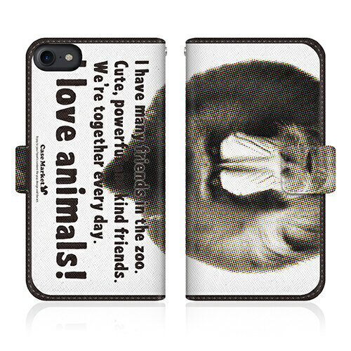 樂天商城 - 【スマホケース／スマホケース手帳型／スマホカバー】全機種対応（iPhone、Android、アンドロイド、Xperia、Galaxy、Arrows、AQUOS）送料無料／動物／動物柄／アニマル／アニマル柄／猿／サル／マンドリル