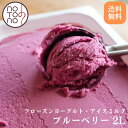 notono ブルーベリー 2L アイスミルク フローズンヨーグルト ギフト フルーツ スイーツ 牧場 ブルーベリー 贈り物 送料無料 内祝い 中元 お中元 お...