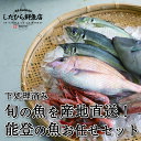 旬の魚を産地直送!能登の魚お任せセット!能登の朝獲れ鮮魚を下処理してお届けします【冷蔵】【産地直送】お中元 お歳暮 ギフト 父の日 母の日 内祝い プレゼント ...