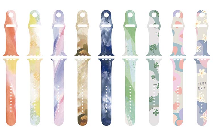 apple watch バンド シリコン 可愛い Apple watch series 8 7 6 5 4 3 2 1 ベルト 41mm 45mm 44mm 40mm 38mm 42mm アップルウォッチ バンド レディース スポーツ 通気性 長さ調節可