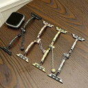 アップルウォッチ バンド レディース ブレスレット型 交換ベルト apple watch ベルト 38mm 40mm 41mm 42mm 44mm 45mm 49mm Apple watch series Ultra 8 7 6 5 4 3 2 1 SE ベルト 長さ調節可 金属(2)