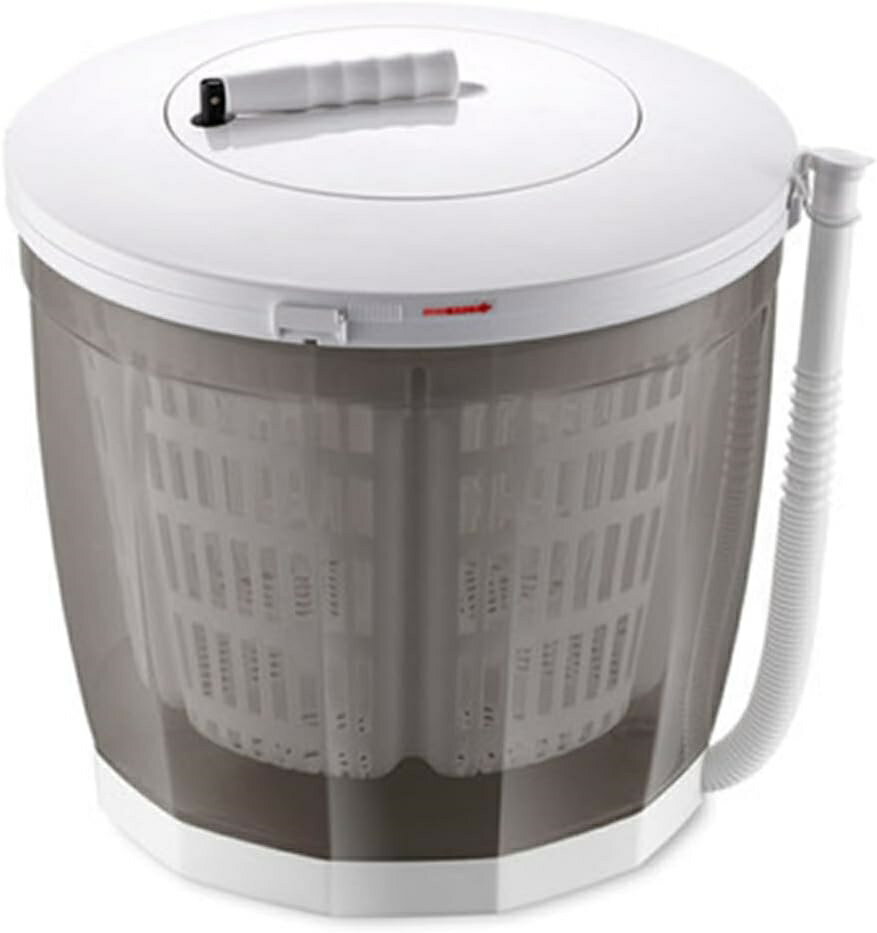 手動洗濯機 全手動ウォッシャー 小型洗濯機 災害用 ダブルハンドル 洗える・取り外せる 電源不要 カンタン脱水 アウトド 下着 靴下 ベビー服 タオル 小物用 急速脱水