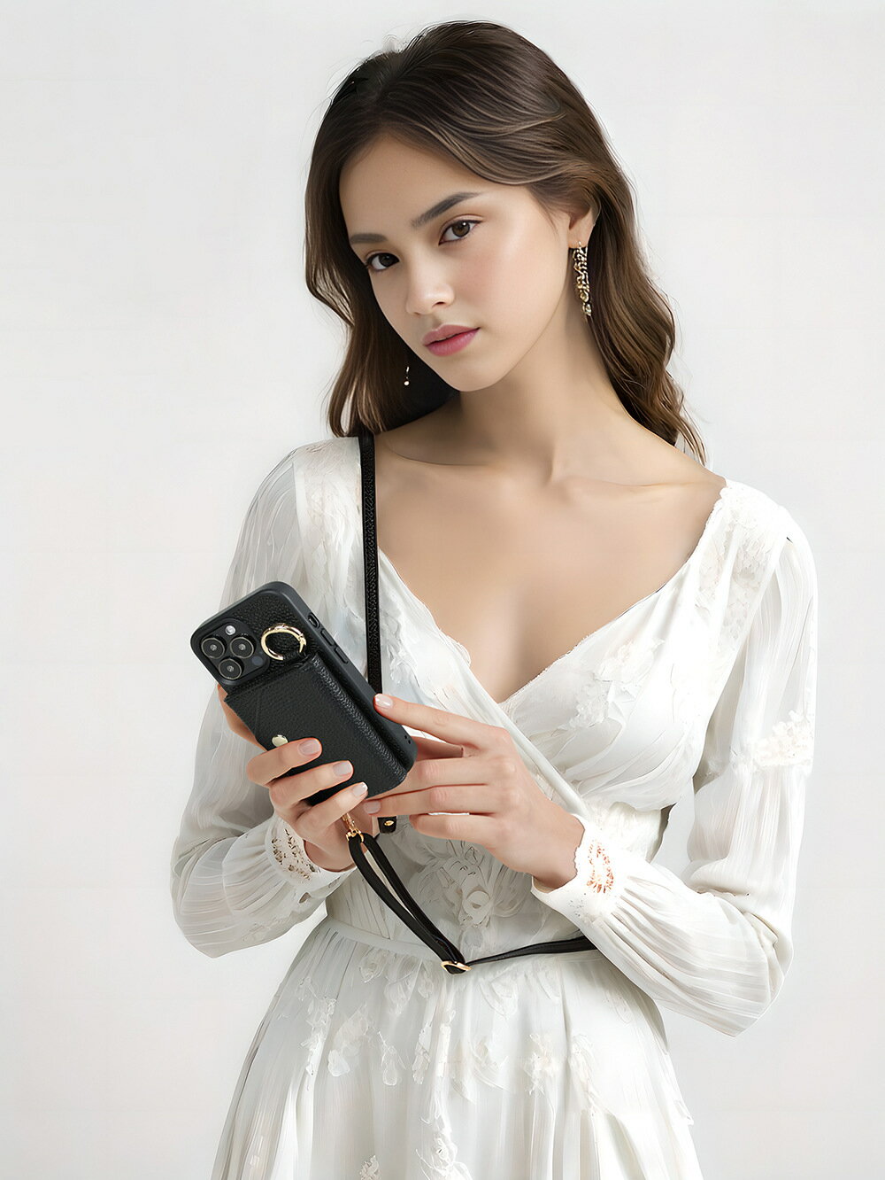 iPhone16 本革 ケース ショルダー レザー スマホショルダー スタンド iPhone16 iPhone15 iPhone14 iPhone13 iPhone12 iPhoneSE Pro Max ProMax Plus カバー おしゃれ かわいい ストラップ 小銭入れ 収納 便利 落下防止 高級 メンズ レディース