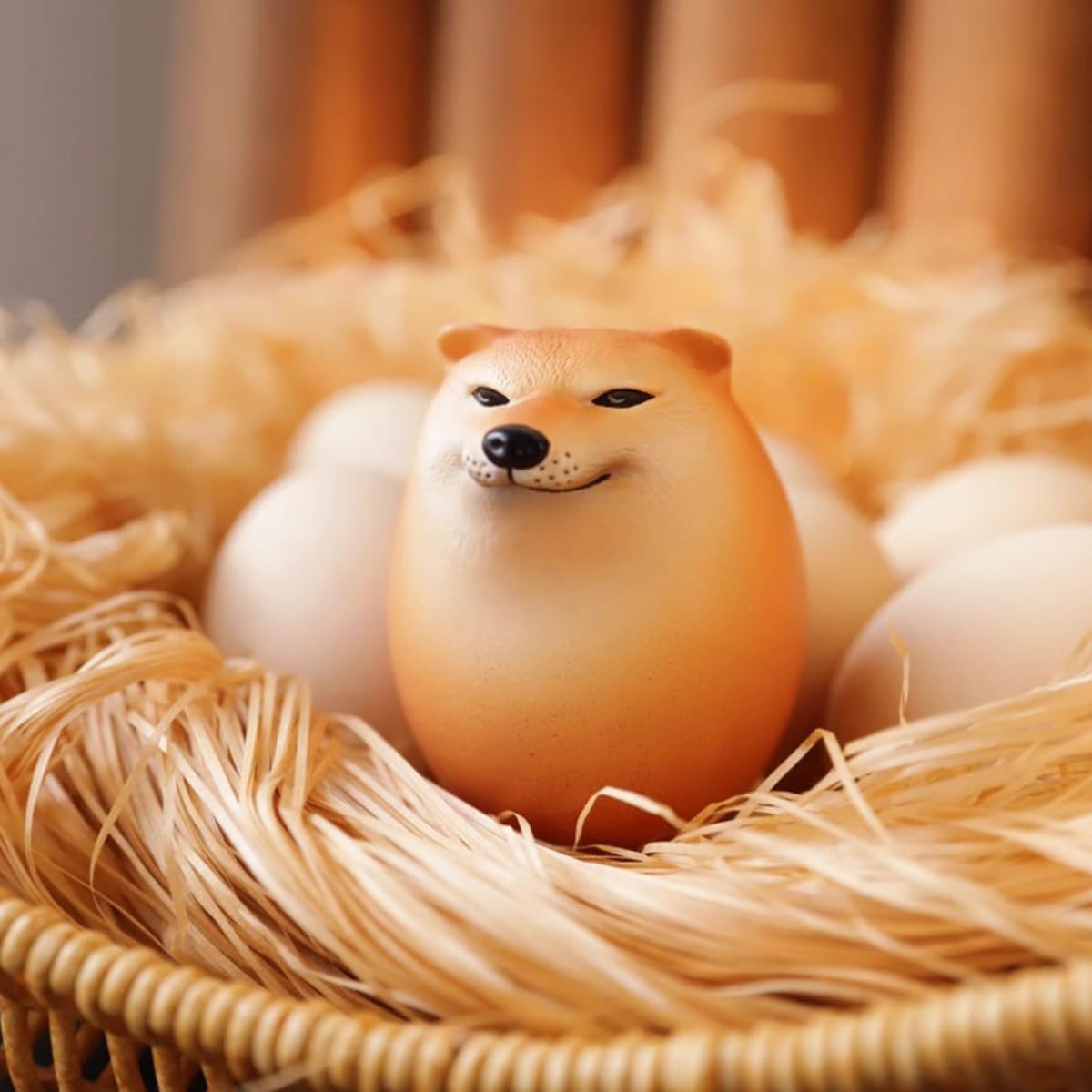 【4個入り】スクイーズおもちゃ 犬 柴犬 卵 たまご エッグドッグ わんちゃん いぬ 4個セット フィジェット ストレス解消 握る 癒し グッズ 知育玩具 動物 犬好き インテリア 景品 暇つぶし おもしろグッズ 誕生日 プレゼント ギフト nototengoku-10005699 HomeTech サンプル画像3