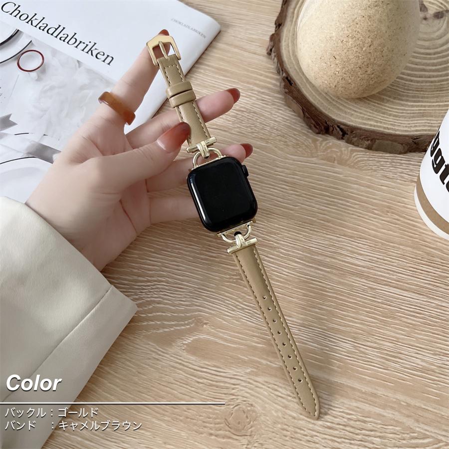 乐天商城 - アップルウォッチ バンド Apple Watch ベルト SE 44mm 女性 ステンレス 40mm おしゃれ 45mm 革 レザー 8 ultra ウルトラ 42mm 38mm 7 41mm 9 高級 細身