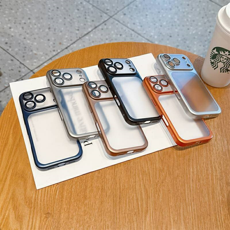 乐天商城 - 「レンズ保護フイルム一体型」iphone17pro 17air 17 17promax ケース 韓国 おしゃれ iphone16 ケース 16pro16promax iphone15 ケース 15pro 15promax 耐衝撃 薄型 軽量 大人可愛 マット感