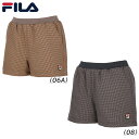 ≪ファッションザセール特別価格≫ FILA フィラ キュロットパンツ テニスウェア レディース (VL2971) 24FW