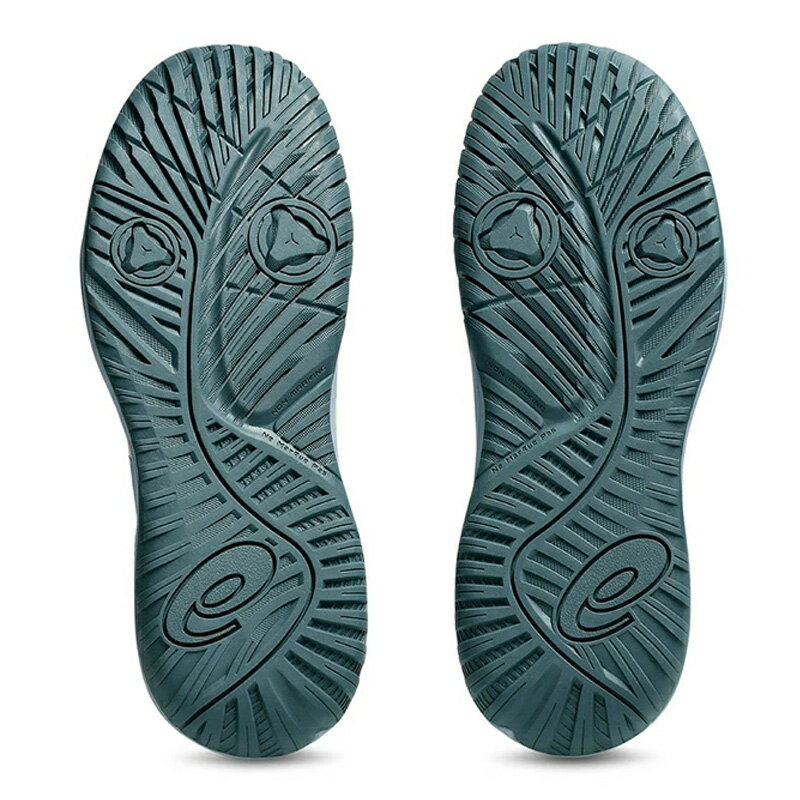 【ポイント5倍】ASICS アシックス テニスシューズ ジュニア GEL-RESOLUTION X GS ゲルレゾリューション10GS 1044A081 グレーブルー×ピスタチオ (402) オールコート用 2026年モデル 2026SS