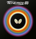 【ポイント5倍】Butterfly バタフライ TENERGY テナジー05 卓球ラバー 裏ソフト テンション