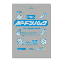 FG規格袋(ボードンパック) NO.12 23cm×34cm 100枚入 穴無しプラマーク付