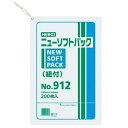ニューソフトパック紐付 厚さ0.009mm NO.912(12号)23cm×34cm 200枚入