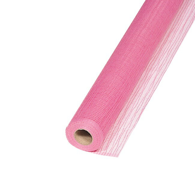 ”エントリーでポイント5倍中!”包装用フラワーネット ピンク 65cm×15m まとめて20本