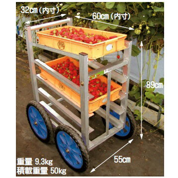 愛菜号　いちご収穫用ワゴンSW-514