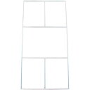 ハウス扉アルミ 120cmX180cm