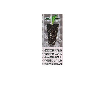 プラントプラグ128穴 (播種溝)　10枚入