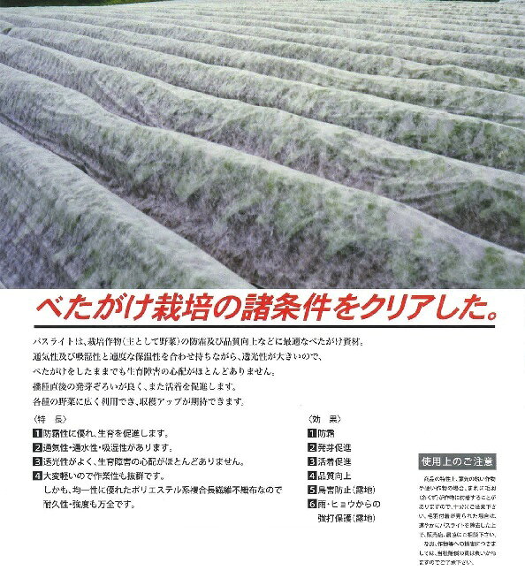 パスライト 長さ200m×幅135cm ( トンネル栽培 ビニールハウス ビニルハウス ハウス...