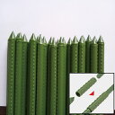 オリジナル鋼管竹 径20mm×長さ900mm 100本+継ぎっこ 50個セット ( アイアグリ オリジナル 日本農業システム 農業 園芸 家庭 菜園 支柱 ガー...