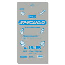 長もの野菜ボードンパック 厚さ0.02mm No.15-65 穴無 15cmx65cm 100枚入り