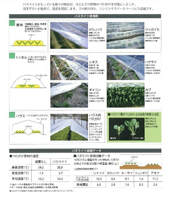 パスライト 長さ200m×幅150cm ( ト...の紹介画像3