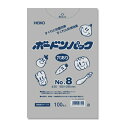 FG規格袋(ボードンパック) NO.8 15cm×25cm 100枚入 プラマーク付4つ穴