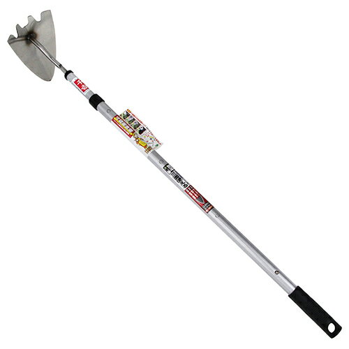 ”エントリーでポイント5倍中！”千吉 伸縮式ステン三角ホー 1450mm