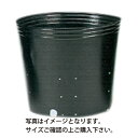 ポリポット黒丸側面 24穴27cm1枚