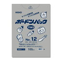 FG規格袋(ボードンパック) NO.12 23cm×34cm 100枚入 プラマーク付4つ穴