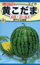 スイカの種 F1 黄こだま メロゴールド 0.8ml 品番3808 種子 たね